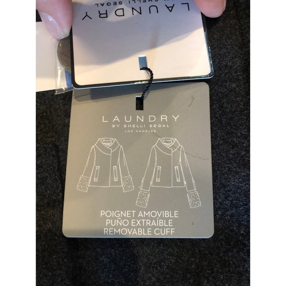 NWT Laundry by Shelli Segal Coat, Removable Cuffs - Picture 9 of 9